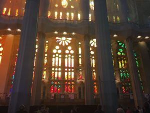 sagrada familia inside